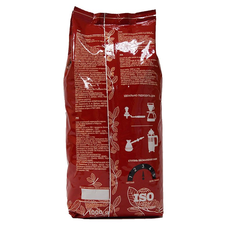 Кофе в зернах De Francesco Aroma Кофе в зернах De Francesco Aroma