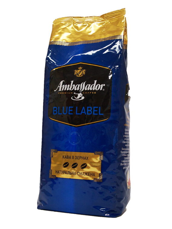 КОФЕ В ЗЕРНАХ Ambassador BLUE LABEL