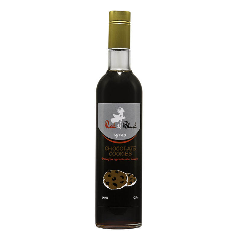 Купить СИРОП RED&BLACK “ШОКОЛАДНОЕ ПЕЧЕНЬЕ”, 0,7 Л (0,9 КГ) в Украиине недорого