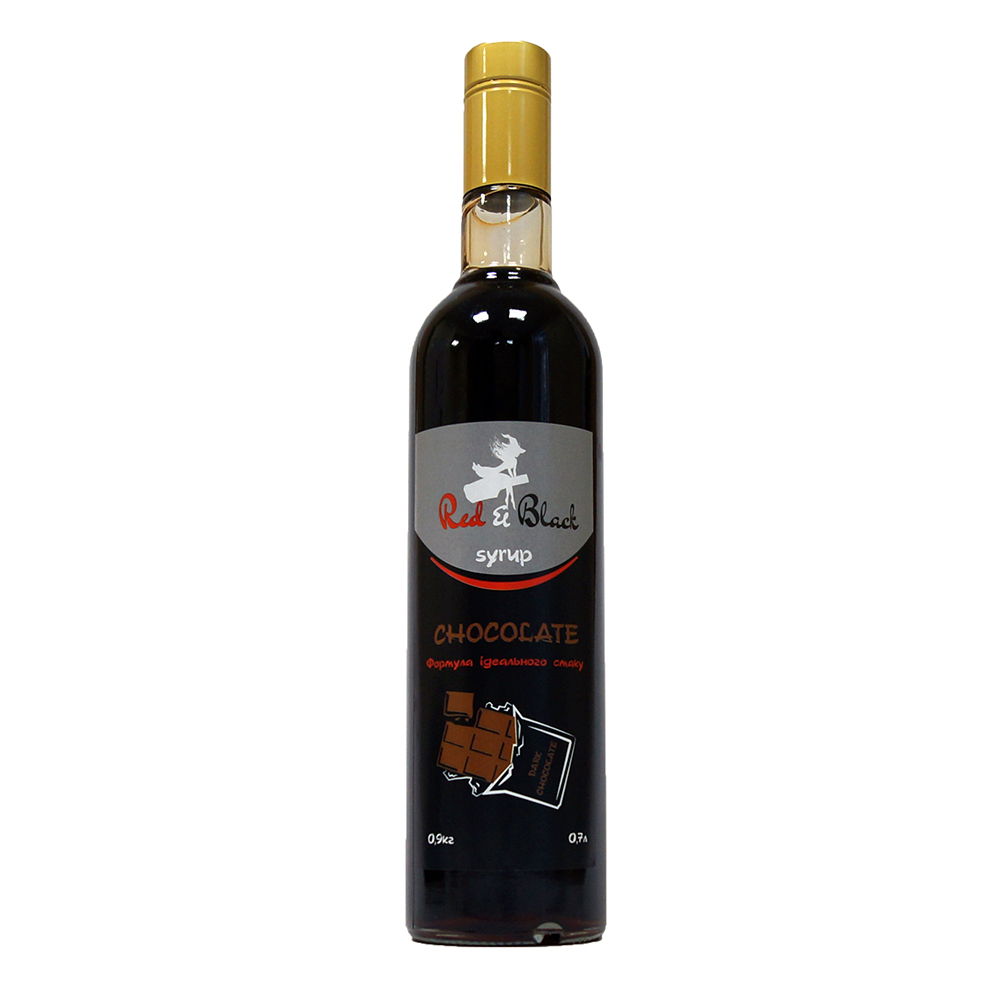 Сироп Шоколад ТМ "Red & Black"