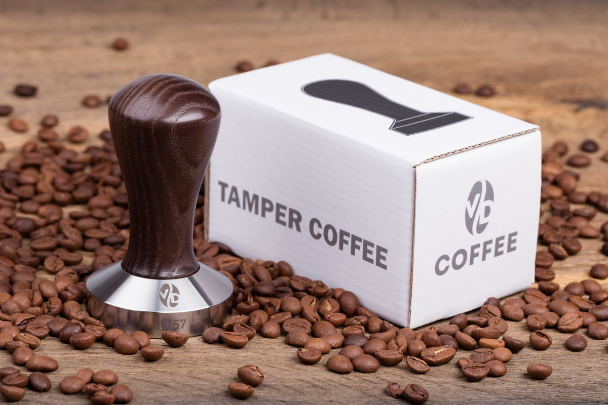 Купить Темпер  VD Coffee коричневый Ø 57мм в Украиине недорого
