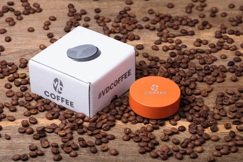 Купить Разравниватель для кофе VDCoffee оранжевый в Украиине недорого