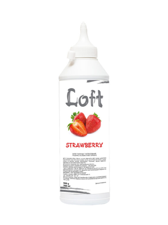 Топпинг Клубника ТМ “Loft” 0,5 л