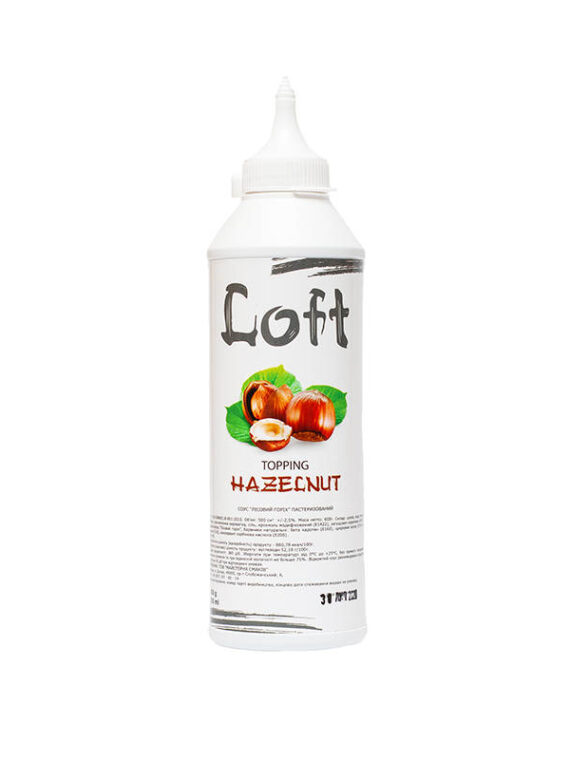 Топпинг Лесной орех ТМ “Loft” 0,5 л