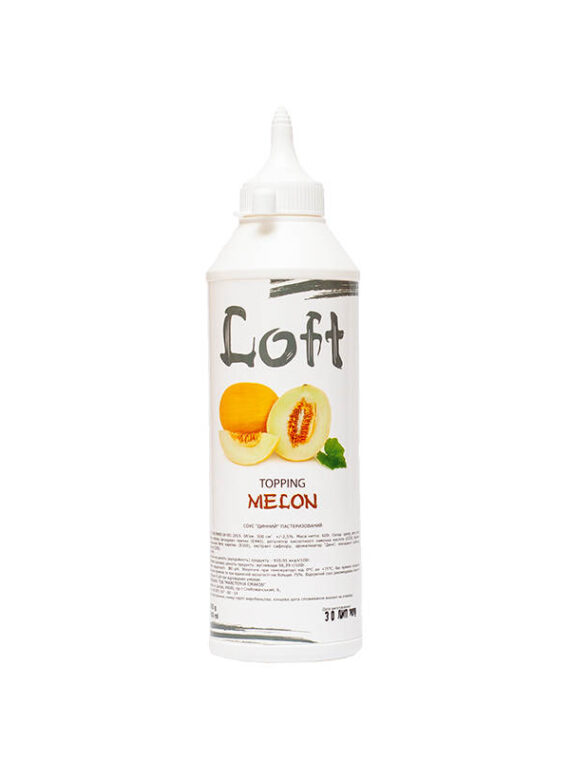 Топпинг Дыня ТМ “Loft” 0,5 л