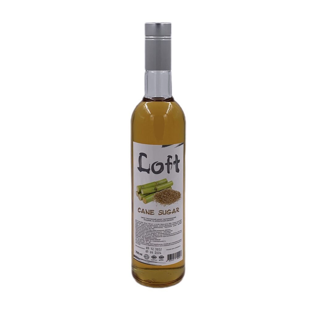 тристинний цукор Купить СИРОП LOFT (ЛОФТ) «ТРОСТНИКОВЫЙ САХАР», 0.7 Л (0.9 КГ) в Украиине недорого