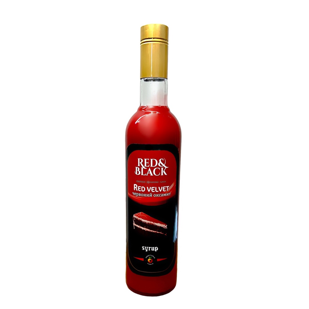 червоний оксамит РБ Купить СИРОП RED&BLACK “КРАСНЫЙ БАРХАТ”, 0,7 Л (0,9 КГ) в Украиине недорого