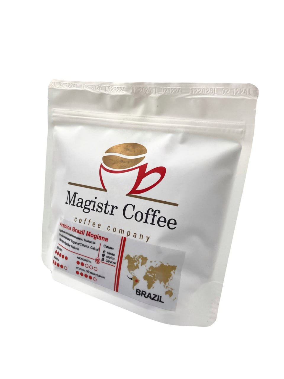 BRAZIL MOGIANA_3 Купить КАВА “MAGISTR COFFEE BRAZIL MOGIANA”, 250 Г в Украиине недорого