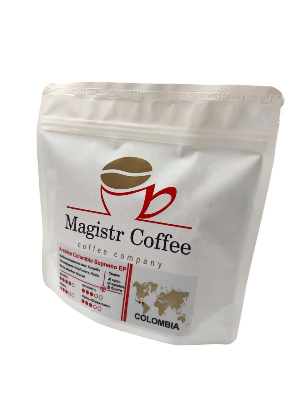 Купить КОФЕ “MAGISTR COFFEE COLUMBIA SUPREMO EP”, 250 Г в Украиине недорого