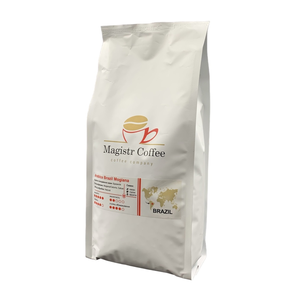 браз-3 Купить КАВА "MAGISTR COFFEE BRAZIL MOGIANA", 1 КГ в Украиине недорого
