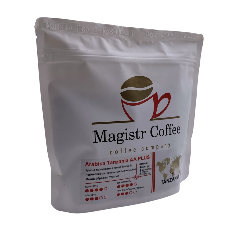 танз Купить КОФЕ “MAGISTR COFFEE TANZANIA AA PLUS”, 250 Г в Украиине недорого