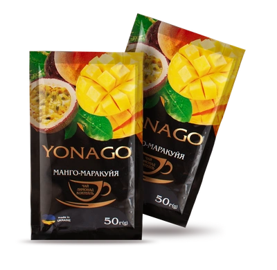 unnamed Купить Фруктово-ягодный витаминный напиток YONAGO «МАНГО-МАРАКУЙА» 50 гр в Украиине недорого