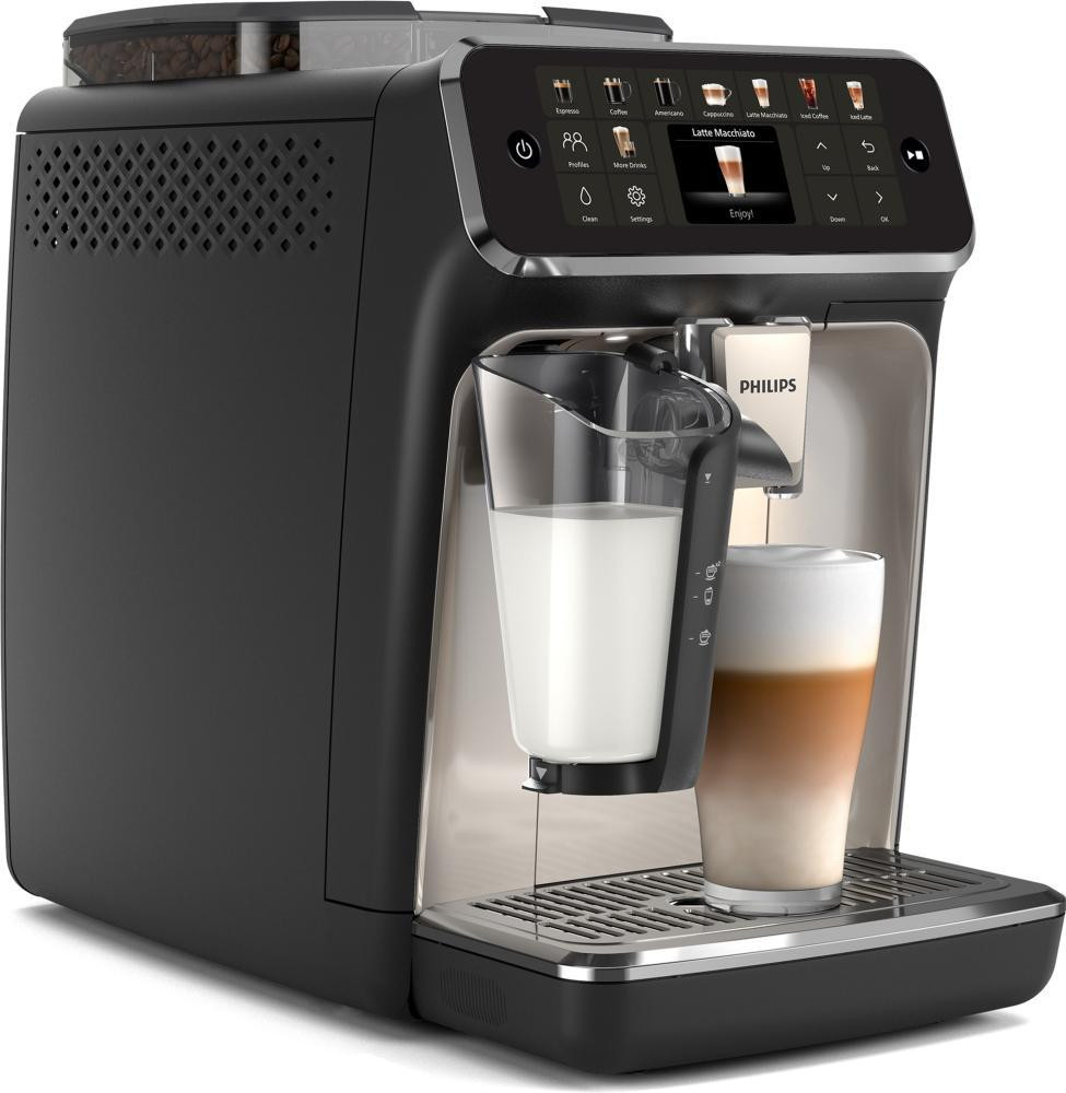 5244709375 Купить Кофемашина автоматическая Philips Series 5500 LatteGo EP5547/90 в Украиине недорого