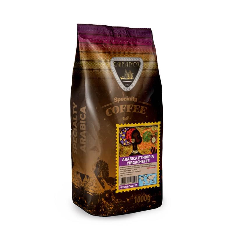 ARABICA_ETHIOPIA_YIRGACHEFFE Купить КАВА “GALEAD’OR ARABICA ETHIOPIA YIRGACHEFFE”, 1 КГ в Украиине недорого