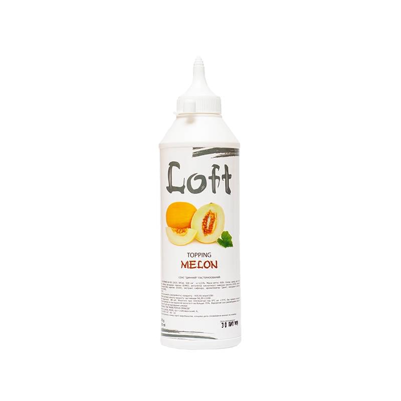 Топпинг Дыня ТМ “Loft” 0,5 л